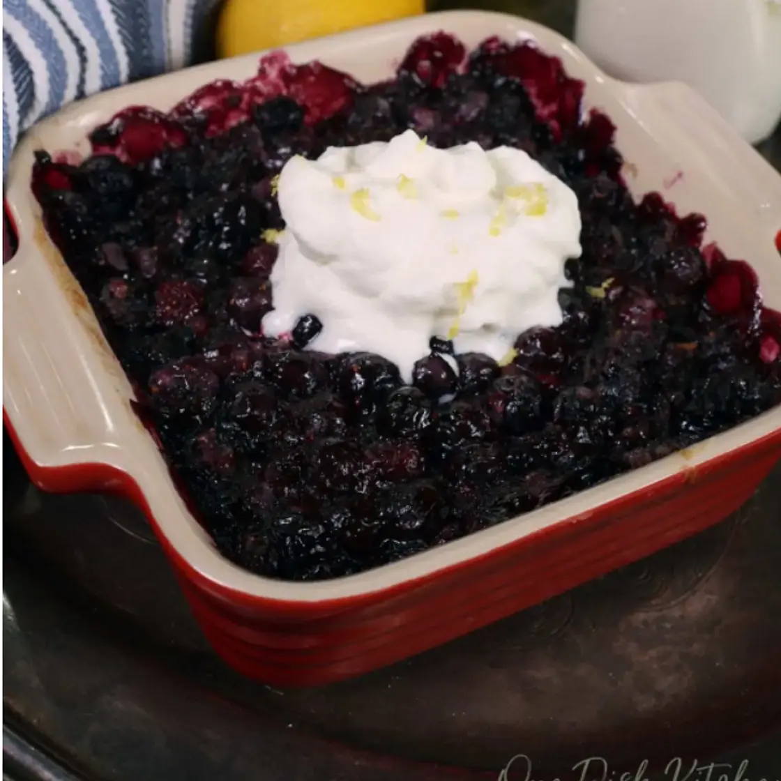 Mini Blueberry Pie