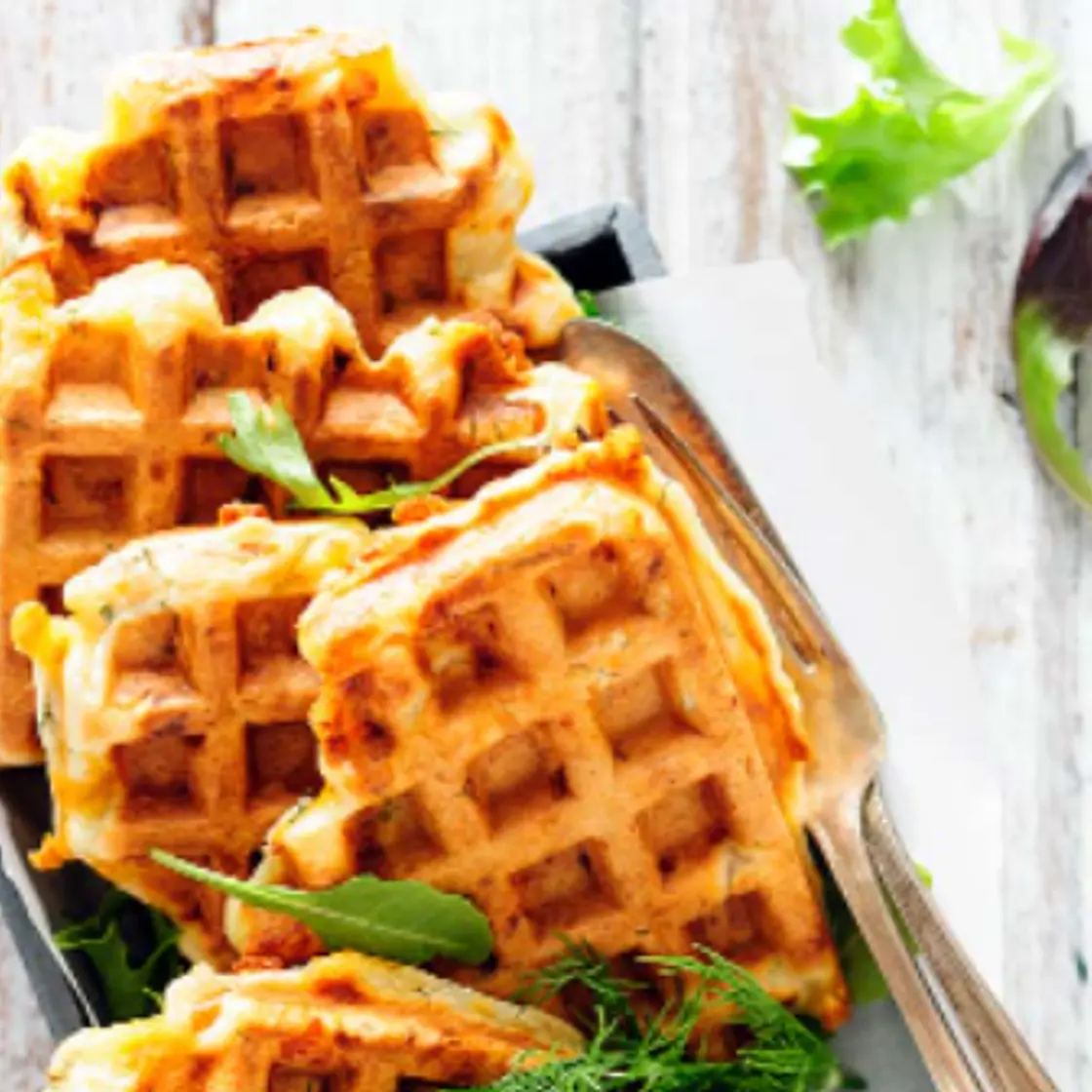 Savory Dill Waffle Recipe