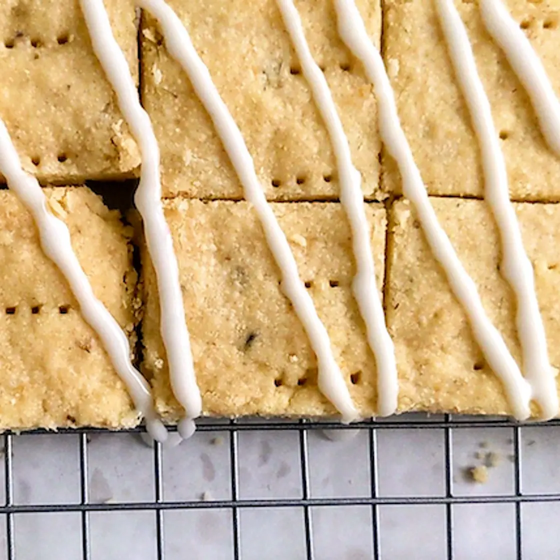 Lemon Lavender shortbread