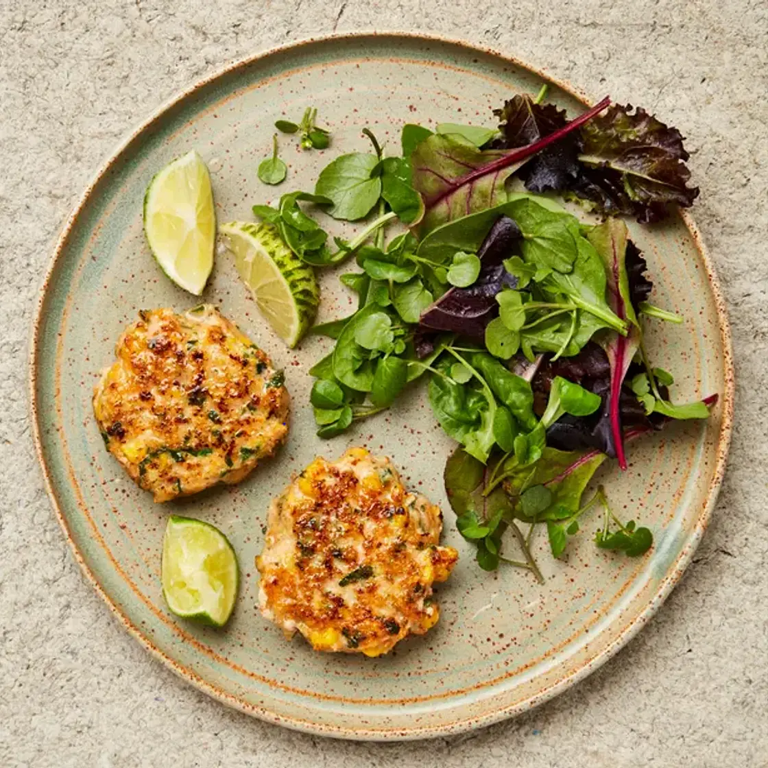 Prawn and Corn Fritters