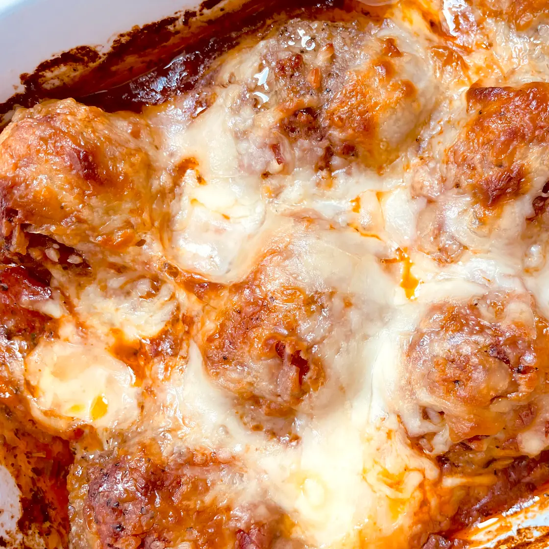 Baked Italian Meatballs