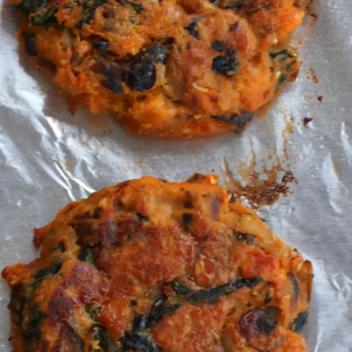 Sweet Potato Mushroom Burger