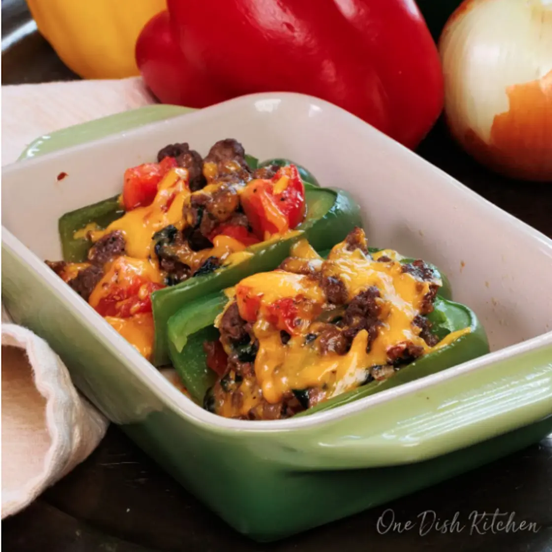 Stuffed Peppers For One