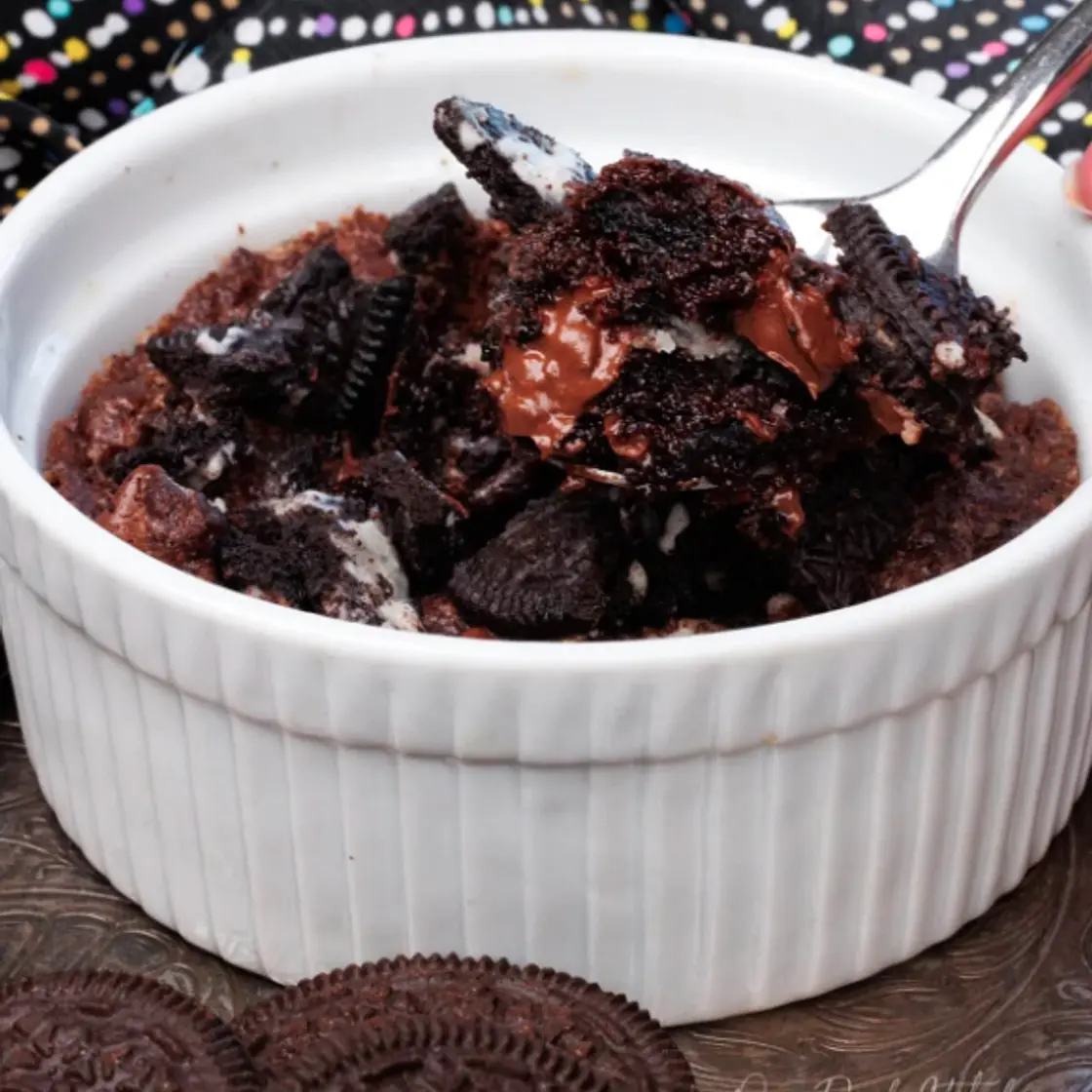 Oreo Brownie For One