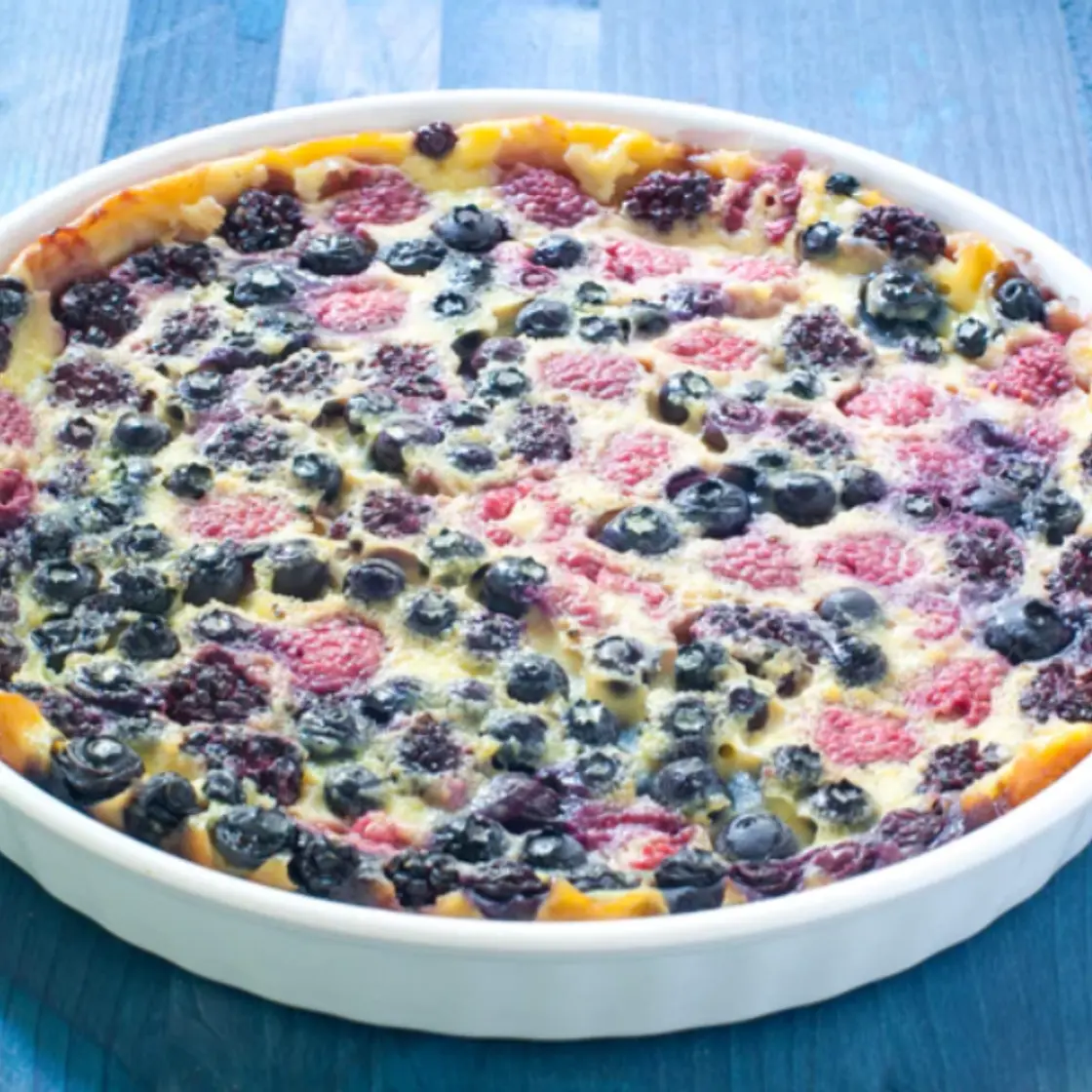 Blueberry Clafoutis