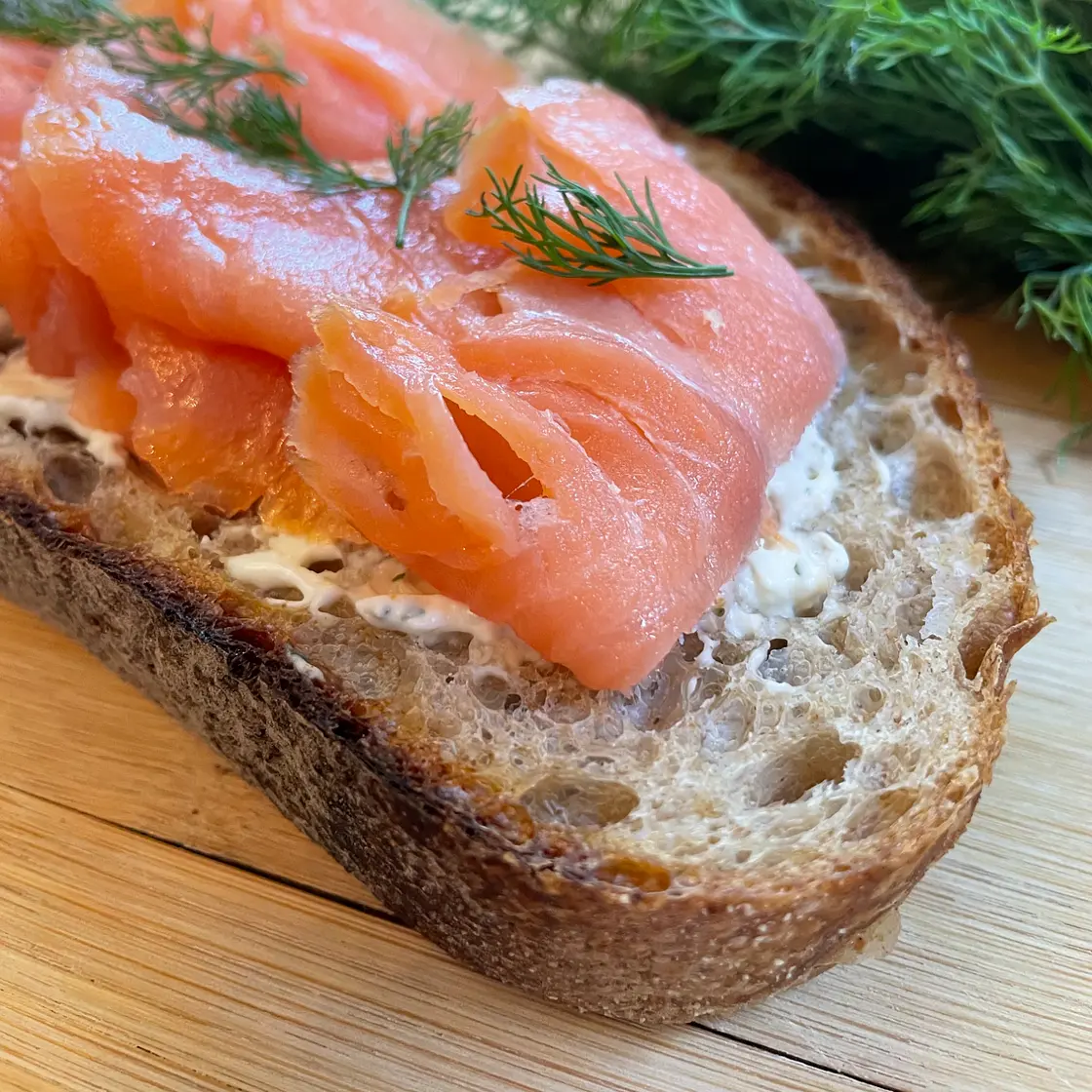 Smoked Salmon Toast