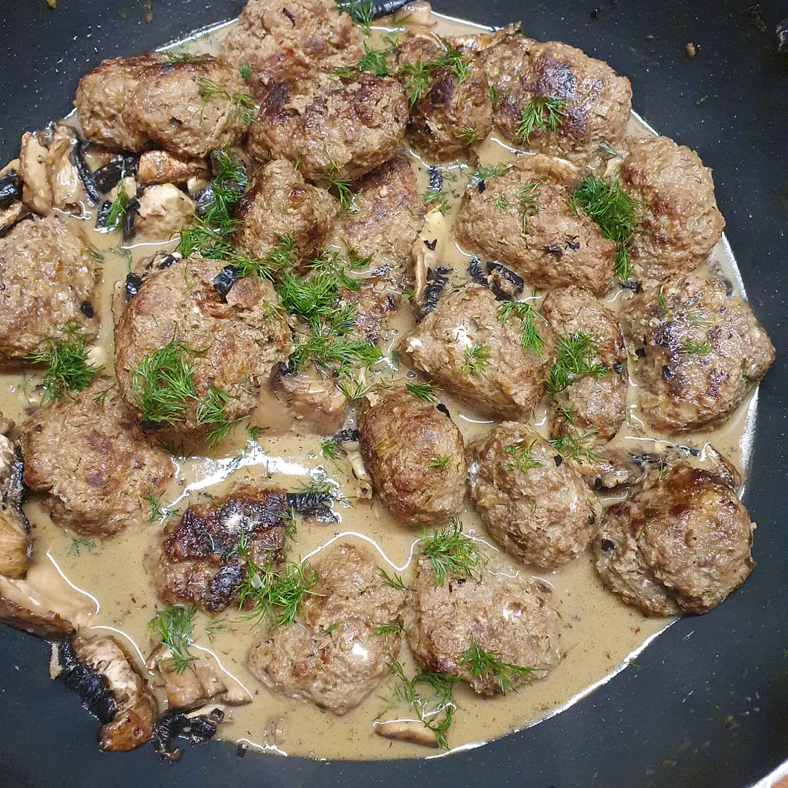Low Calorie Swedish Meatballs