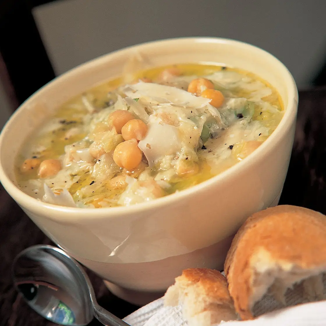 Chickpea & Leek Soup