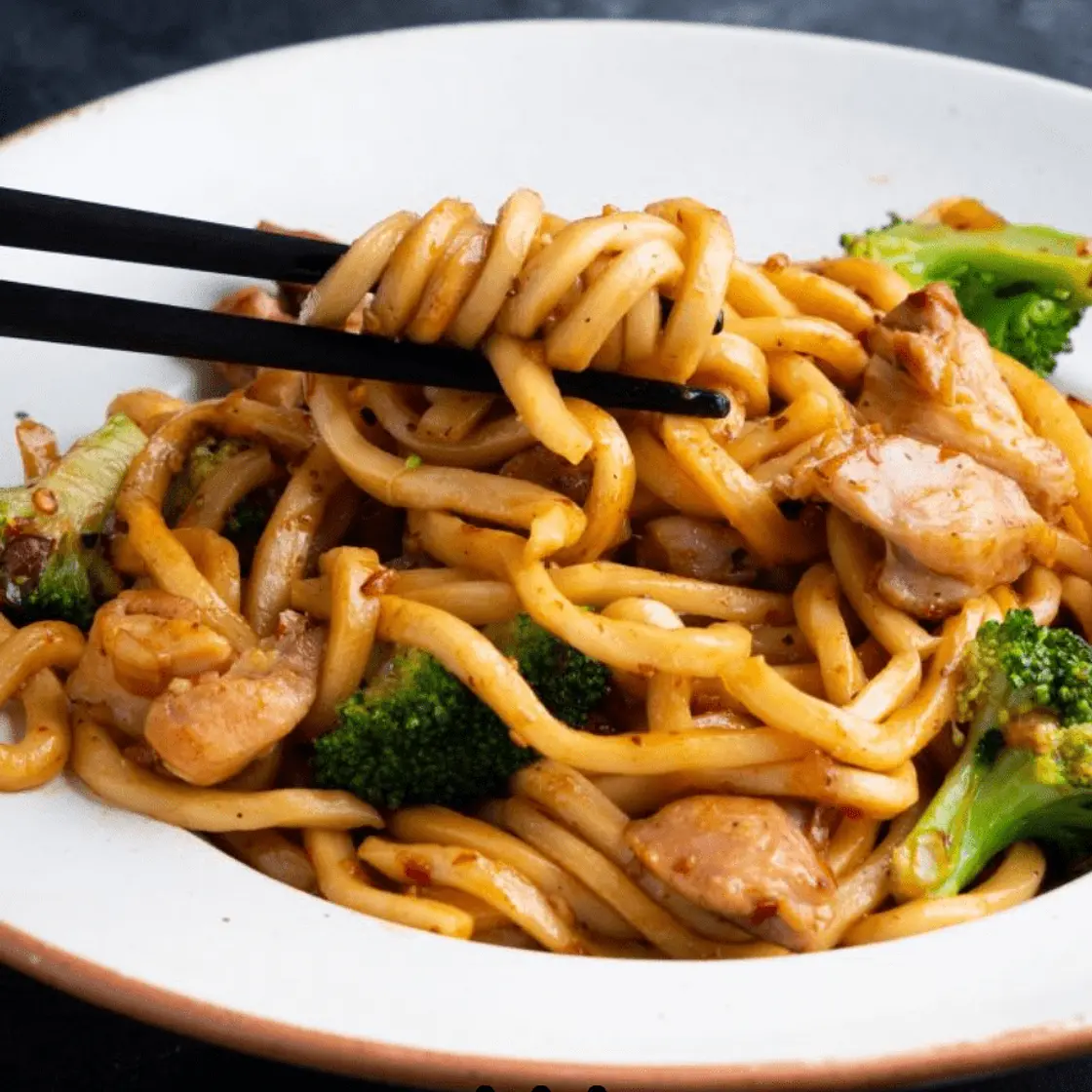 Spicy Sichuan Pepper Chicken Noodles