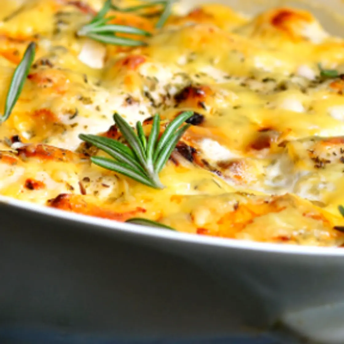 The Keto Guide - Chicken Bacon Ranch Casserole