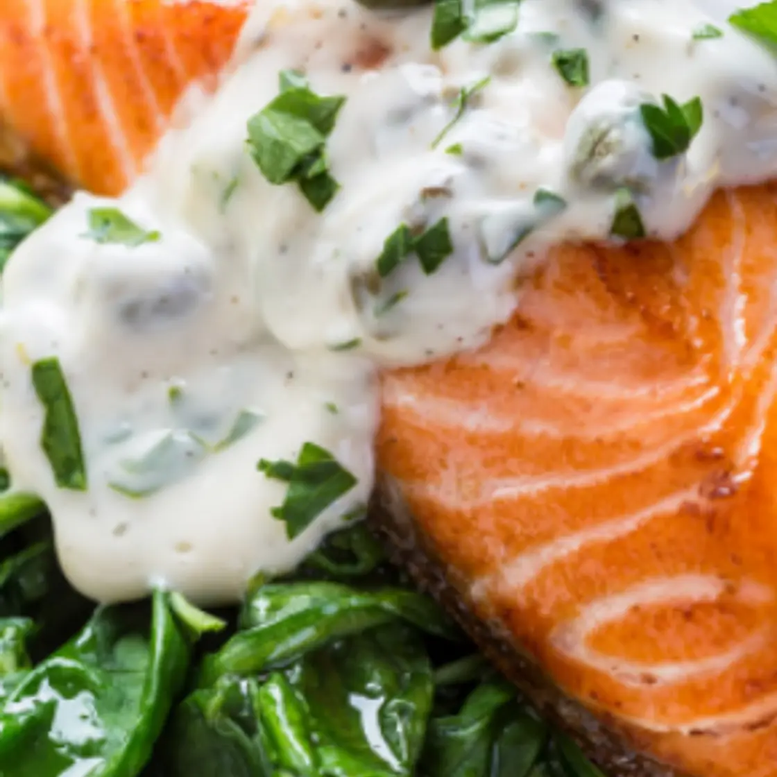 The Keto Guide - Salmon & Dill Sauce