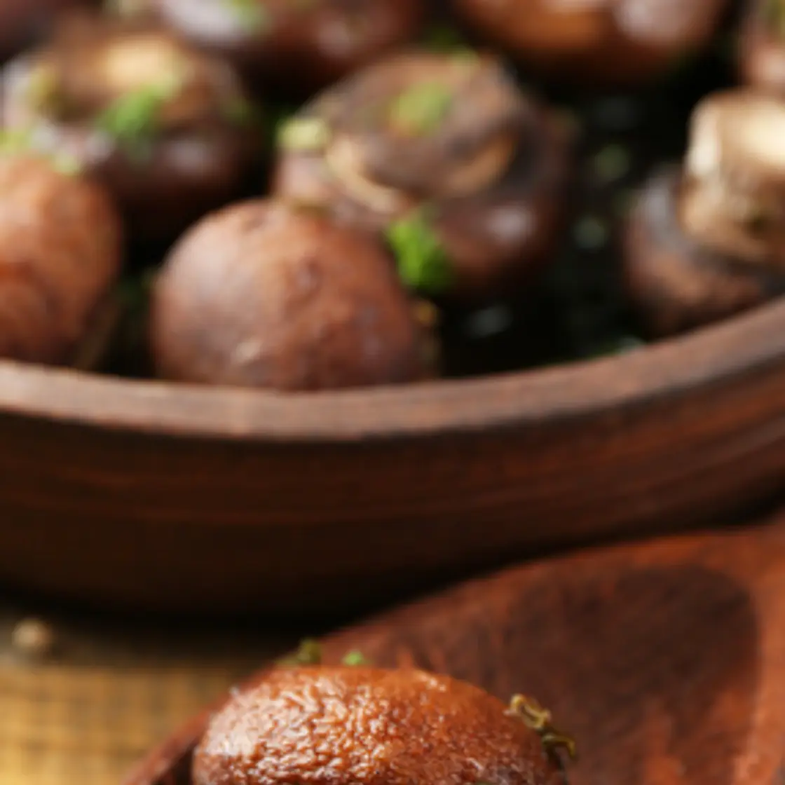 The Keto Guide - Buttery Mushrooms
