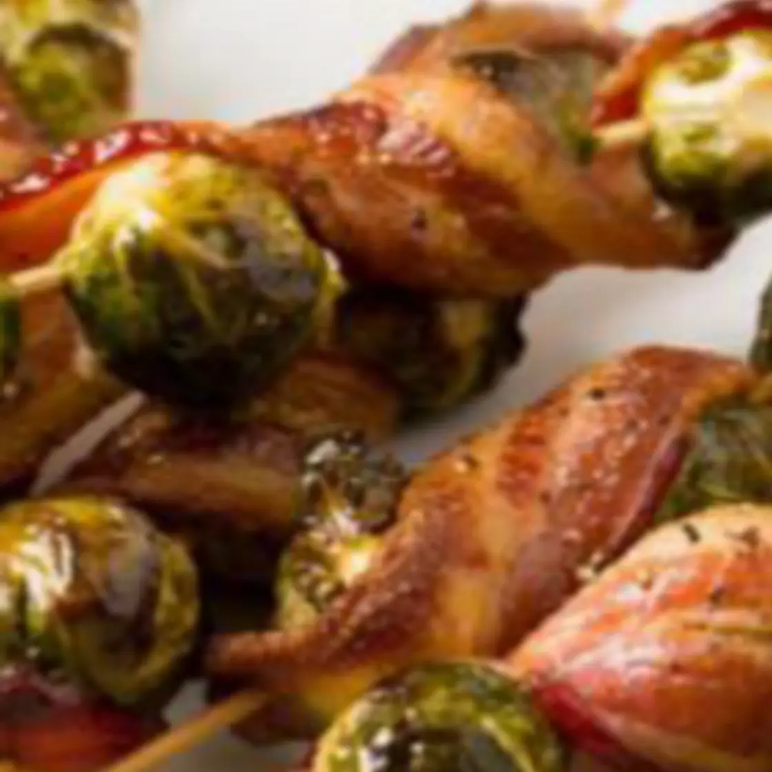 The Keto Guide - Bacon & Brussel Sprout Kabobs