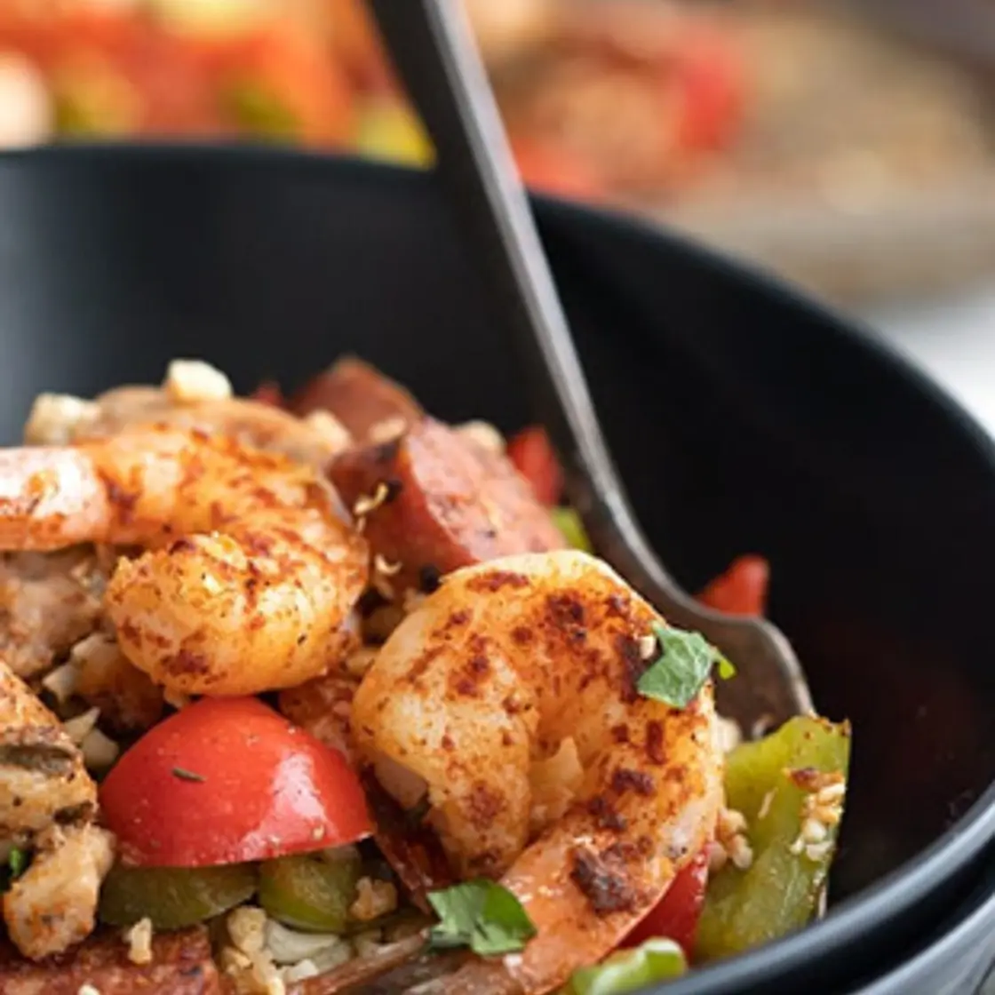 The Keto Guide - Sheet Pan Jambalaya