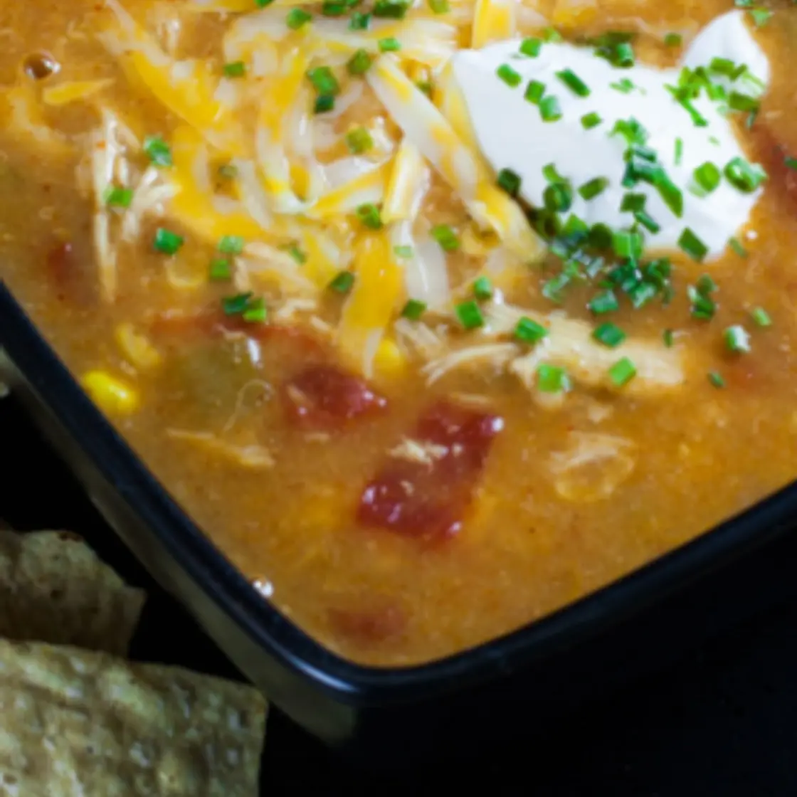 The Keto Guide - Chicken Enchilada Soup