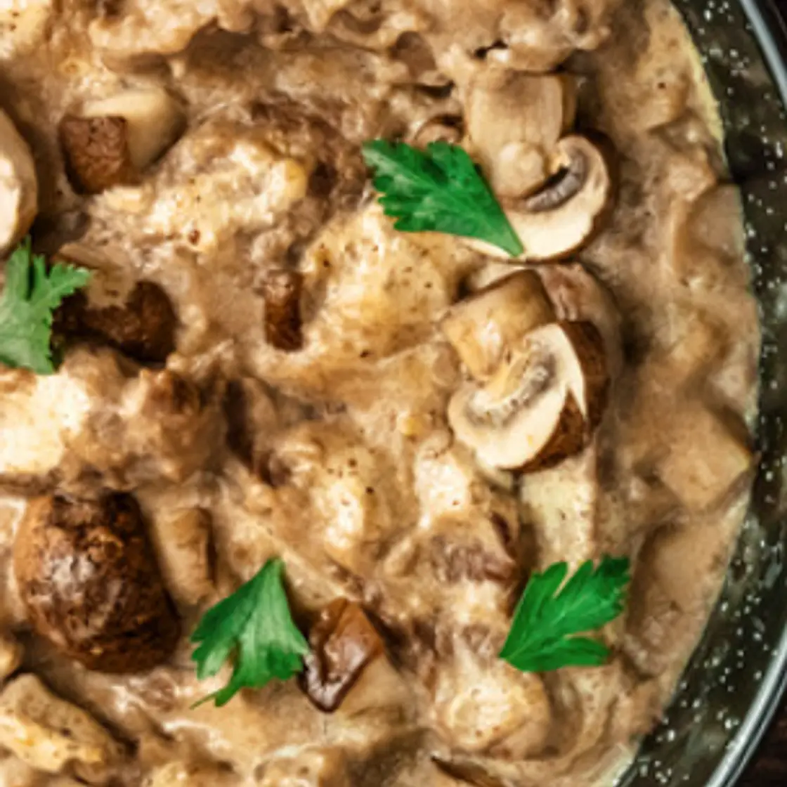 The Keto Guide - Beef Stroganoff
