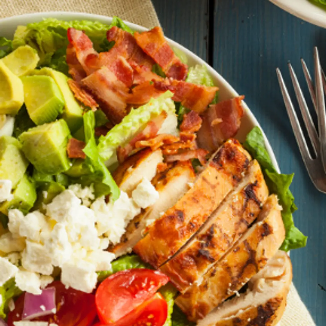 The Keto Guide - Cobb Salad