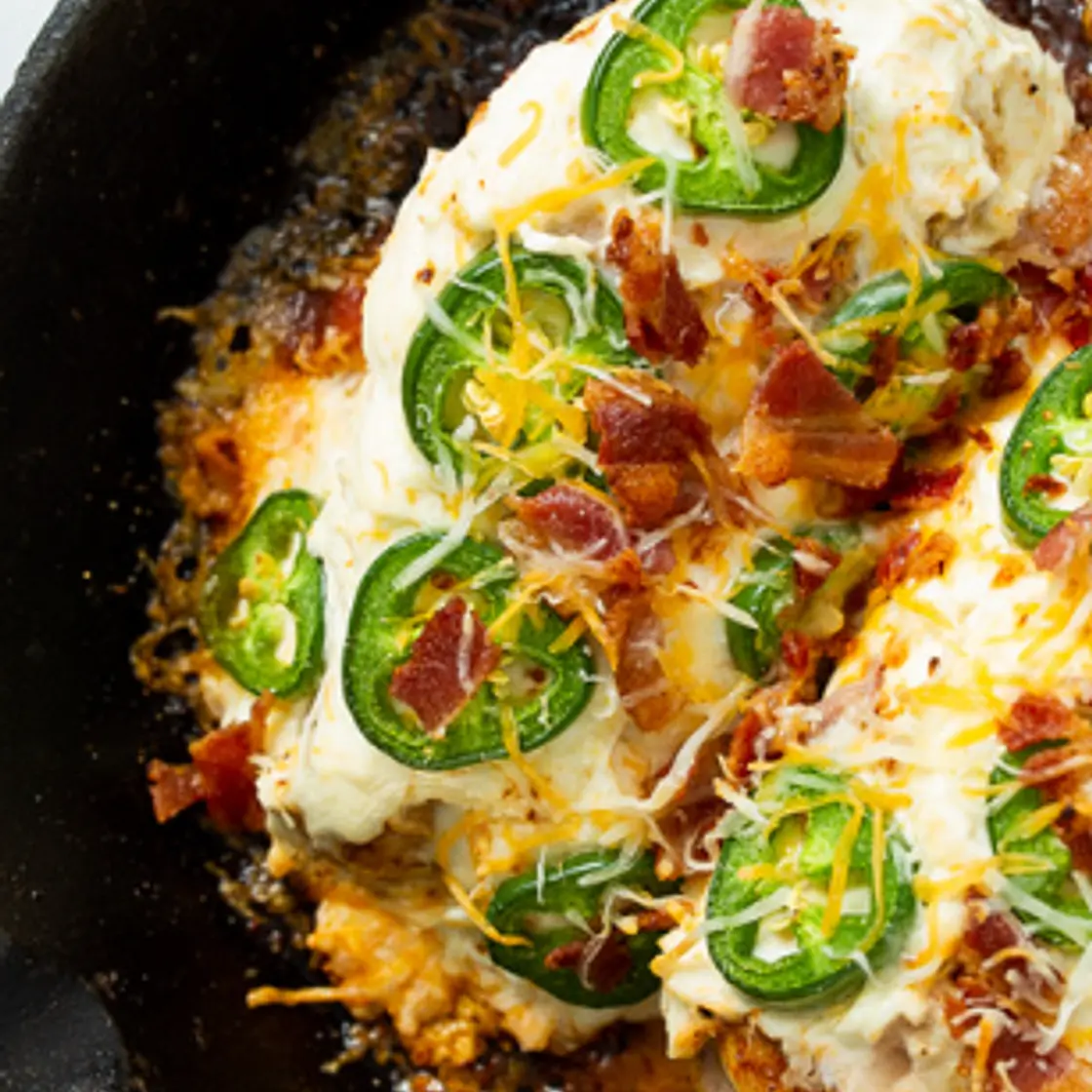 The Keto Guide - Jalapeno Popper Chicken