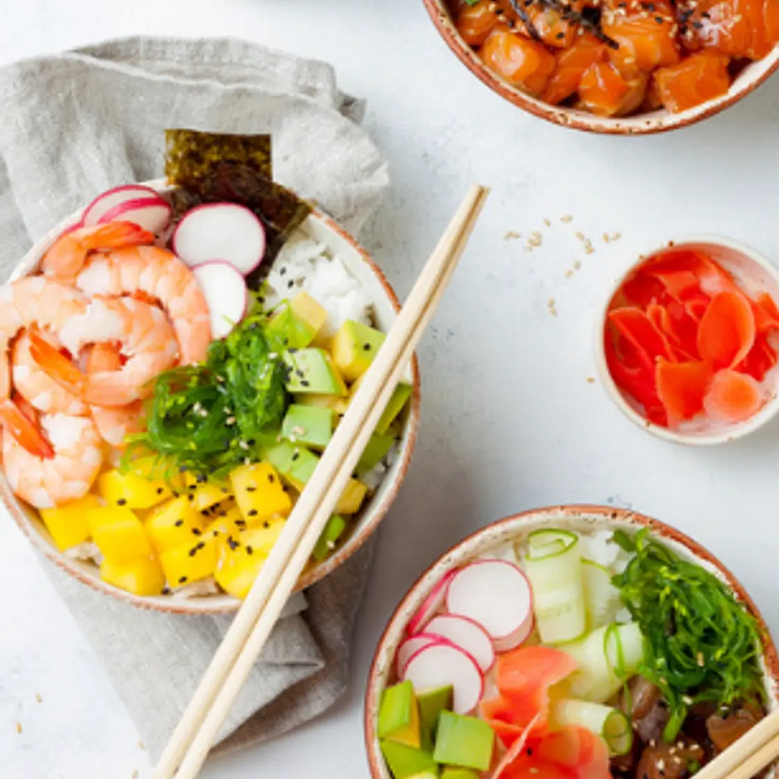 The Keto Guide - Sushi Bowl