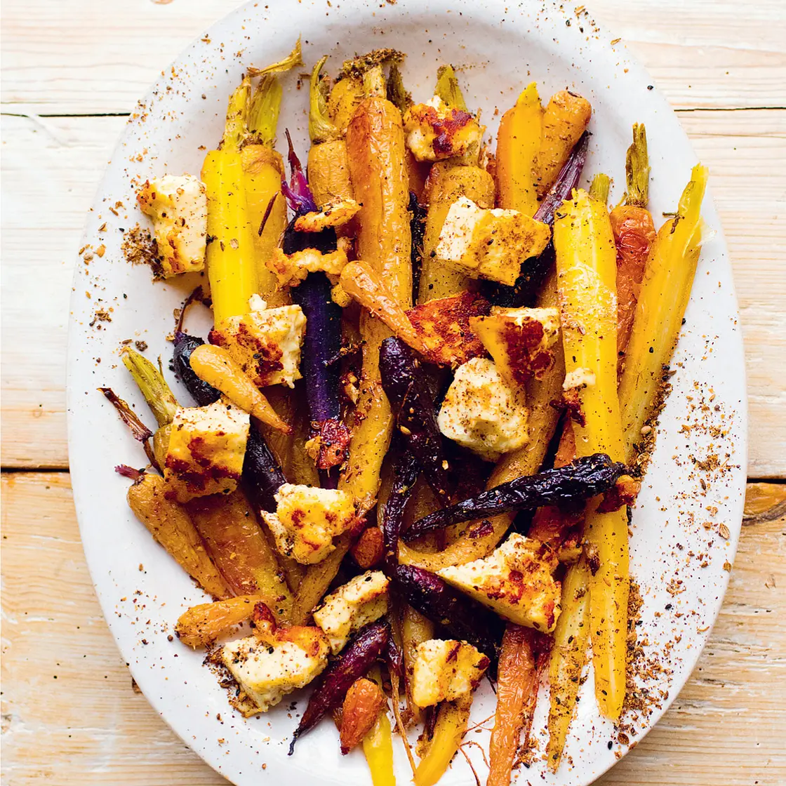 CARROTS, SPICES, PANEER