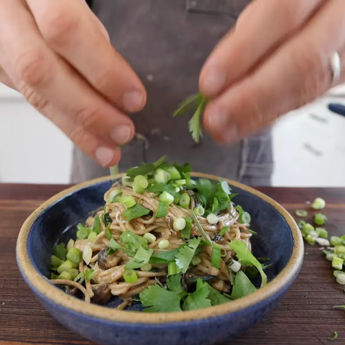 Peanut Butter Soba Noodles