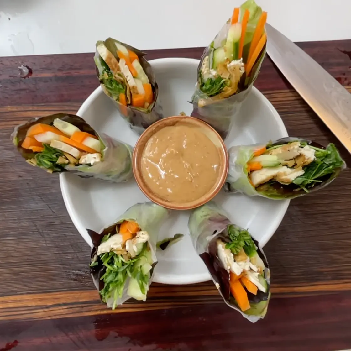 Veggie Rice Rolls