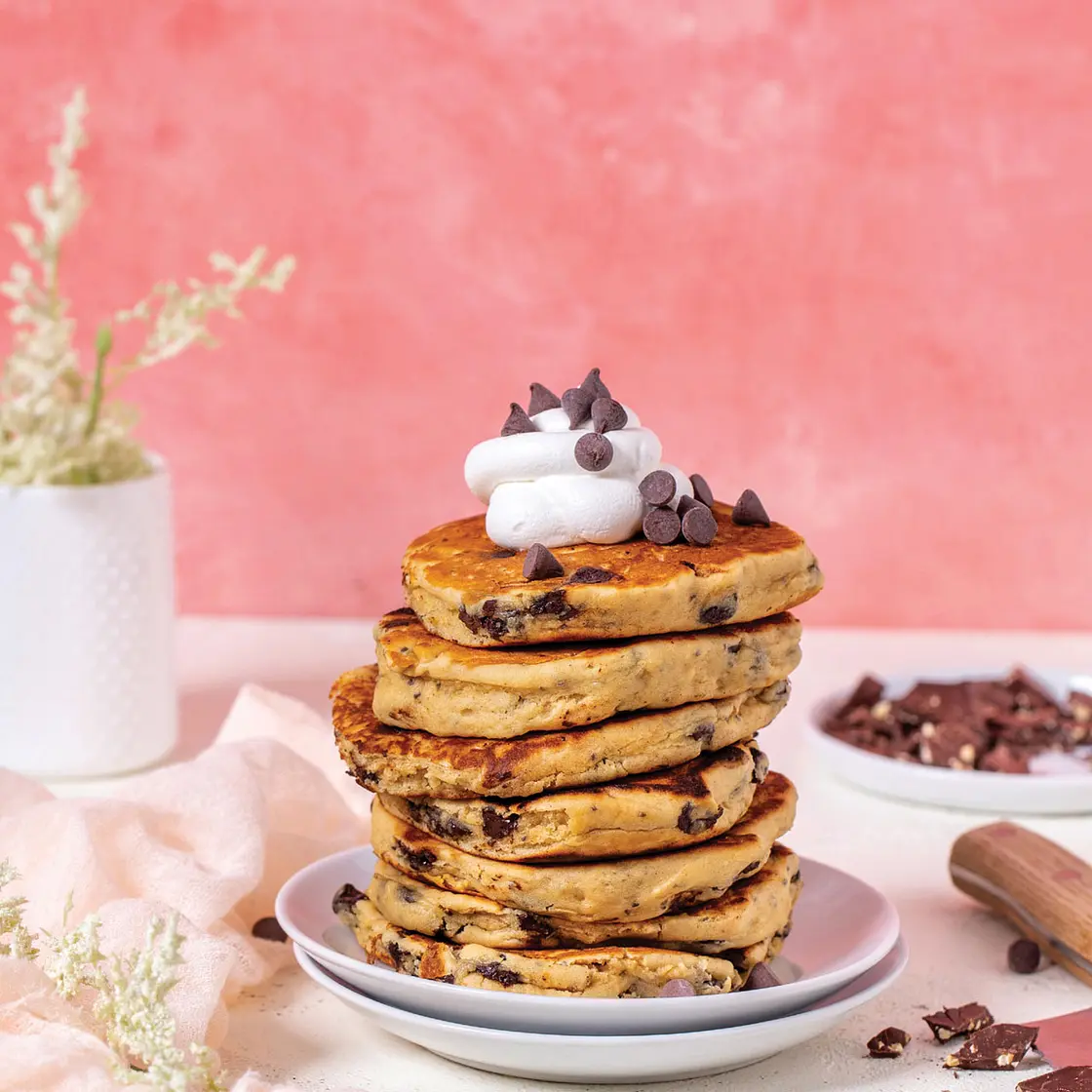 Vegan Peanut Butter
CHOCOLATE CHIP PANCAKES