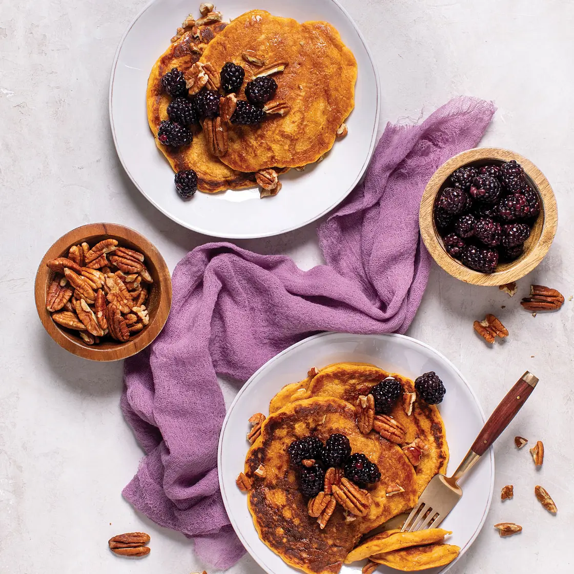 Vegan Sweet Potato
PANCAKES