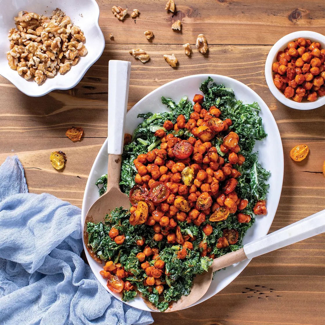 Buffalo Chickpea
KALE SALAD