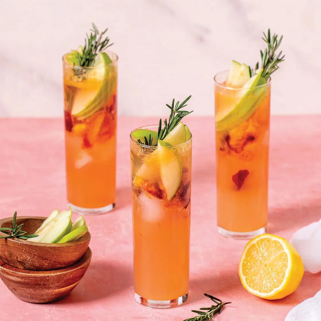 Apple Ginger Peach
MOCKTAIL