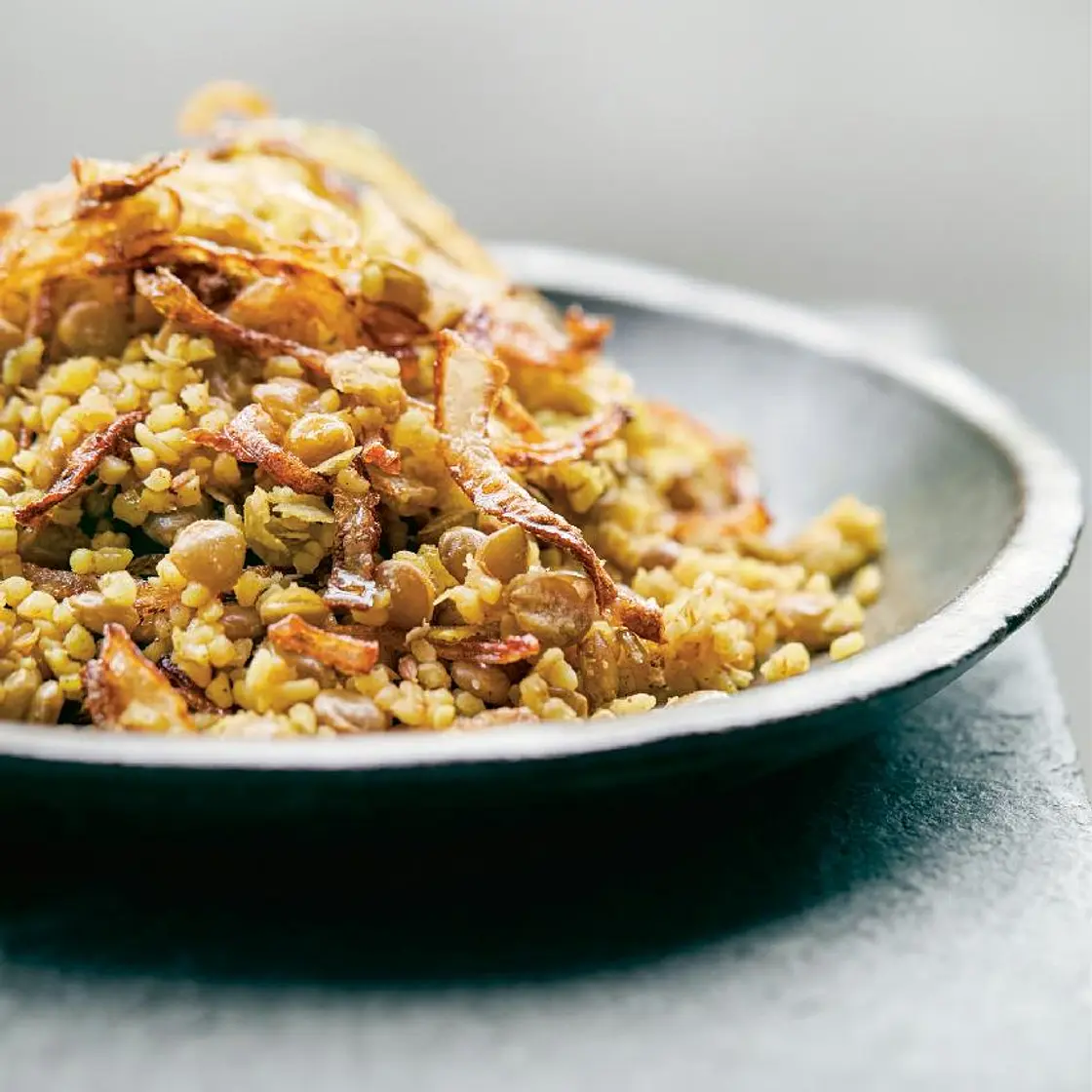 Bulgur mejadra
Mjaddarat el burgul