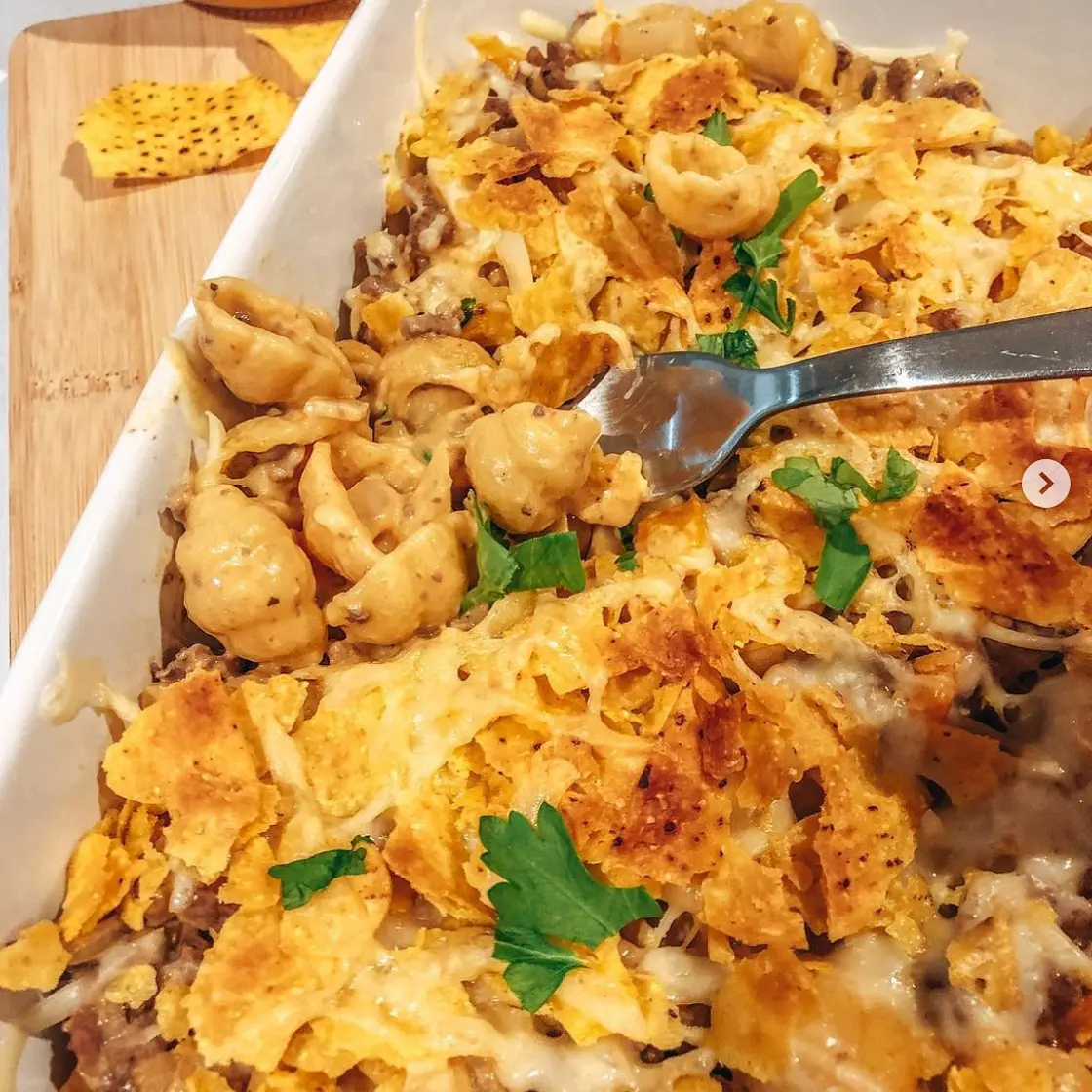 Nacho Cheesy Beef Pasta