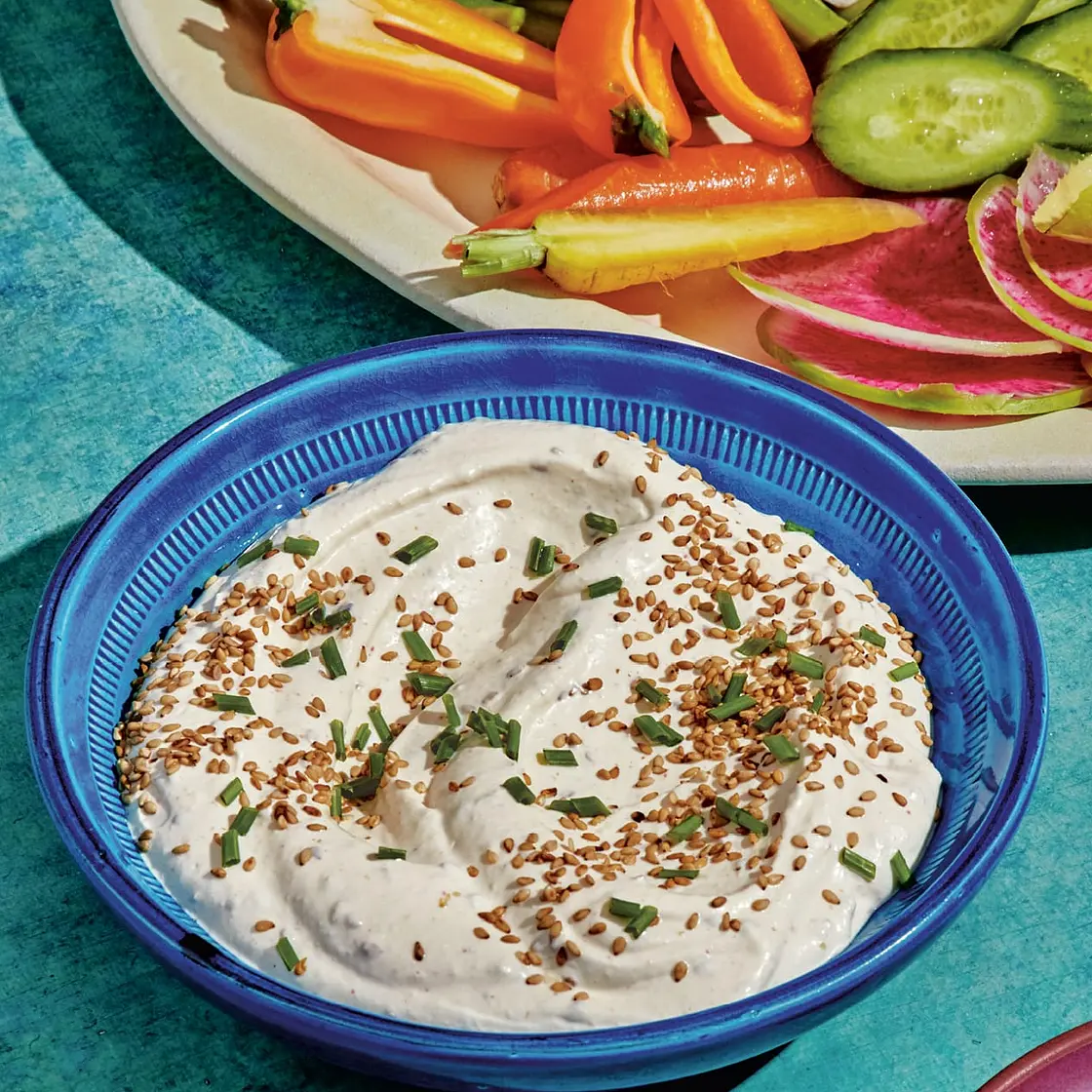 roasted sesame party dip