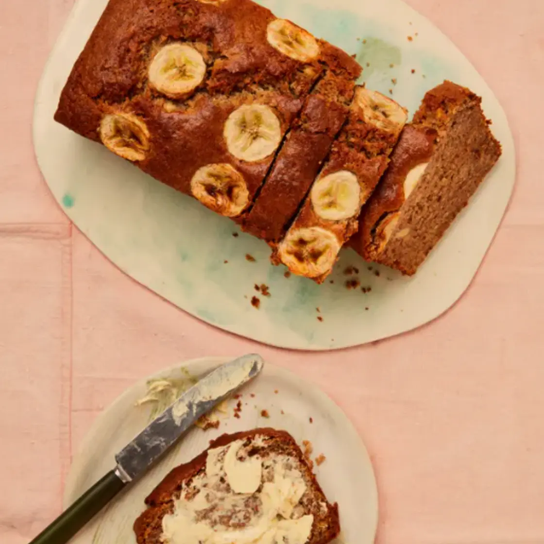 Tahini Banana Bread