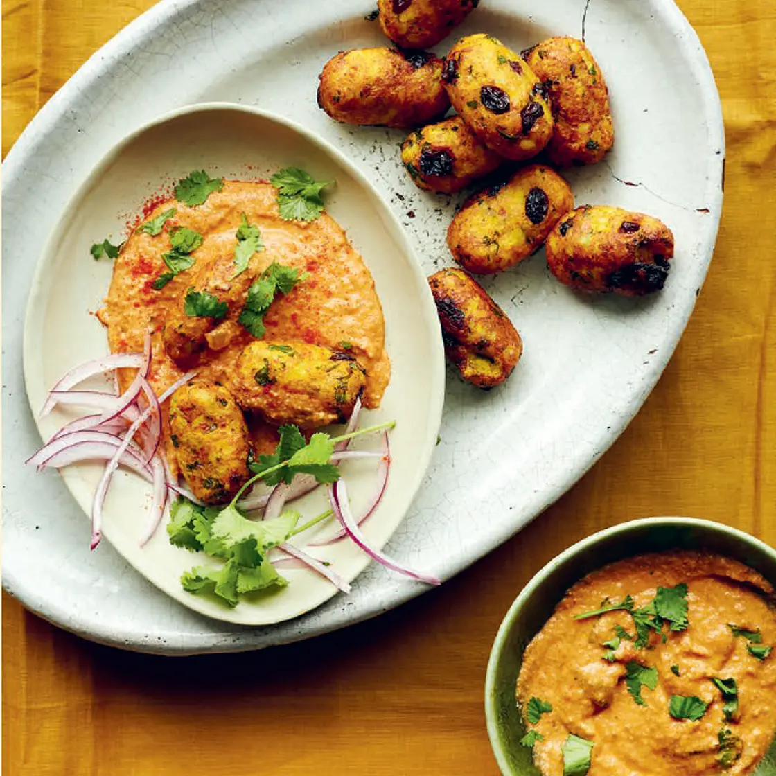 MALAI KOFTA  Paneer Koftas in a Creamy Spiced Tomato Curry