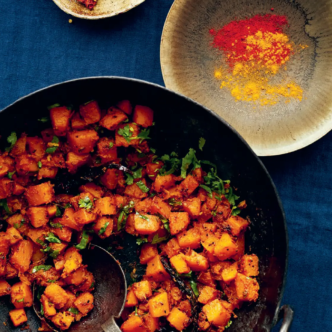 KUMRO CHENCHKI  Bengali Five-Spice Squash