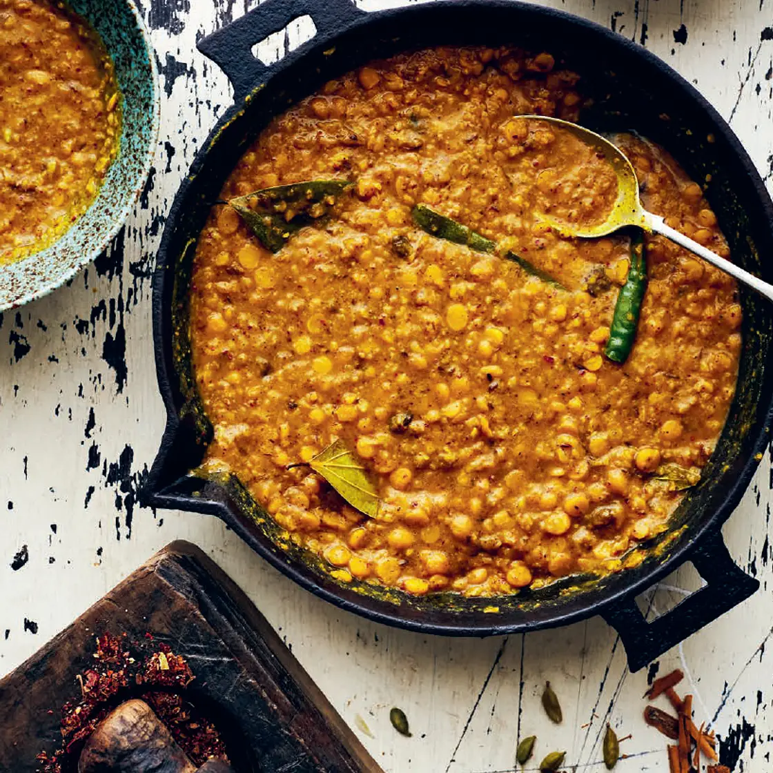 BENGALI CHOLAR DAL Creamy Dal with Cardamom & Coconut