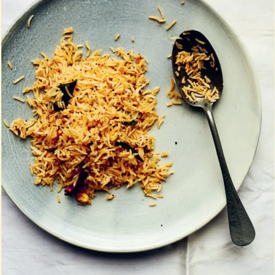 TAMARIND RICE Stir-Fried Rice with Tamarind & Crushed Peanuts
