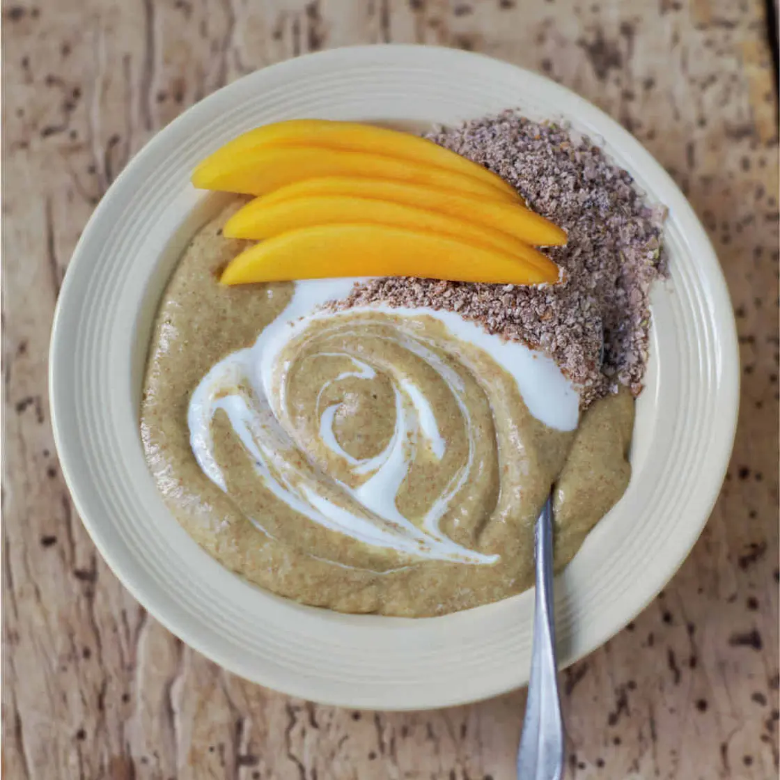 FRUIT SOUPS – GINGER TEA & MANGO