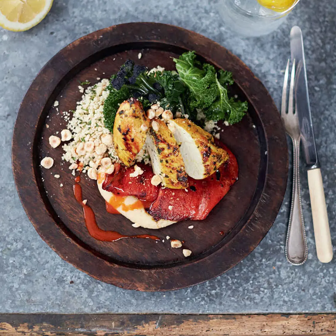 SEARED TURMERIC CHICKEN