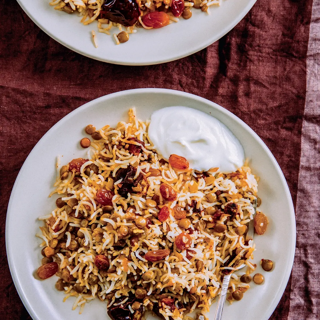 Adas Polo Lentil Rice