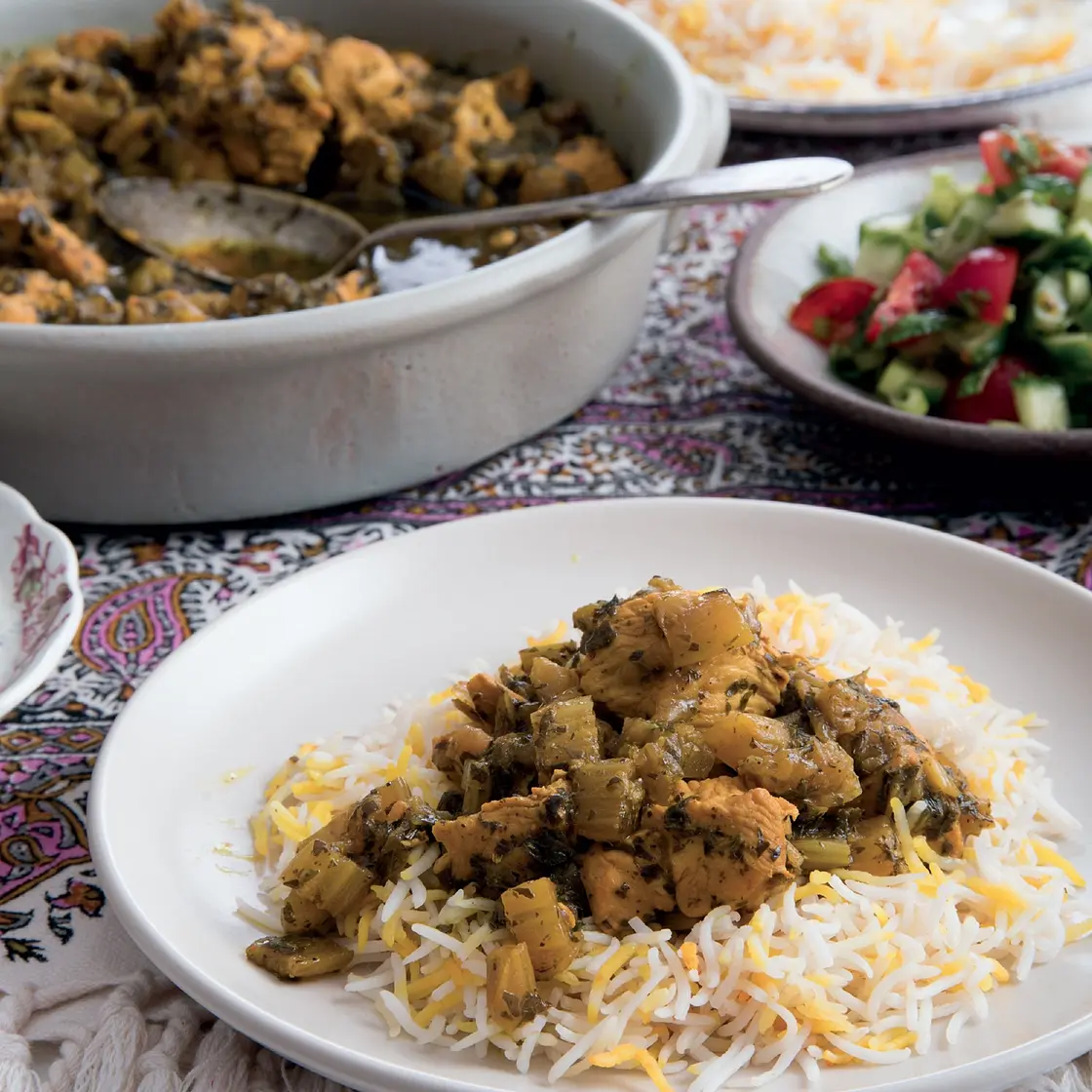 Khoresh Seeb-o Havij Vegetarian Apple Carrot Stew