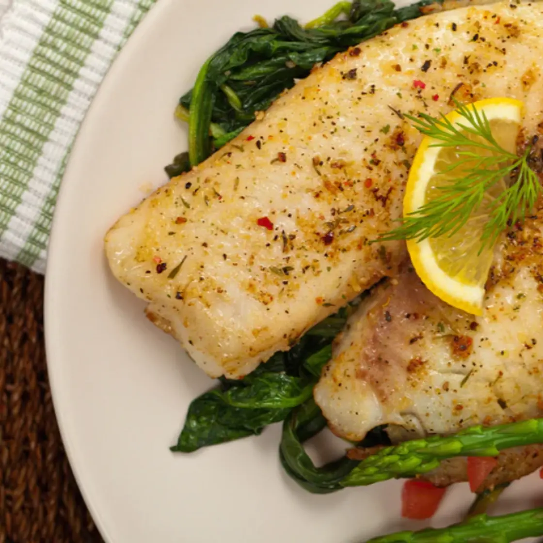 Baked Tilapia with True Lime Garlic and Cilantro