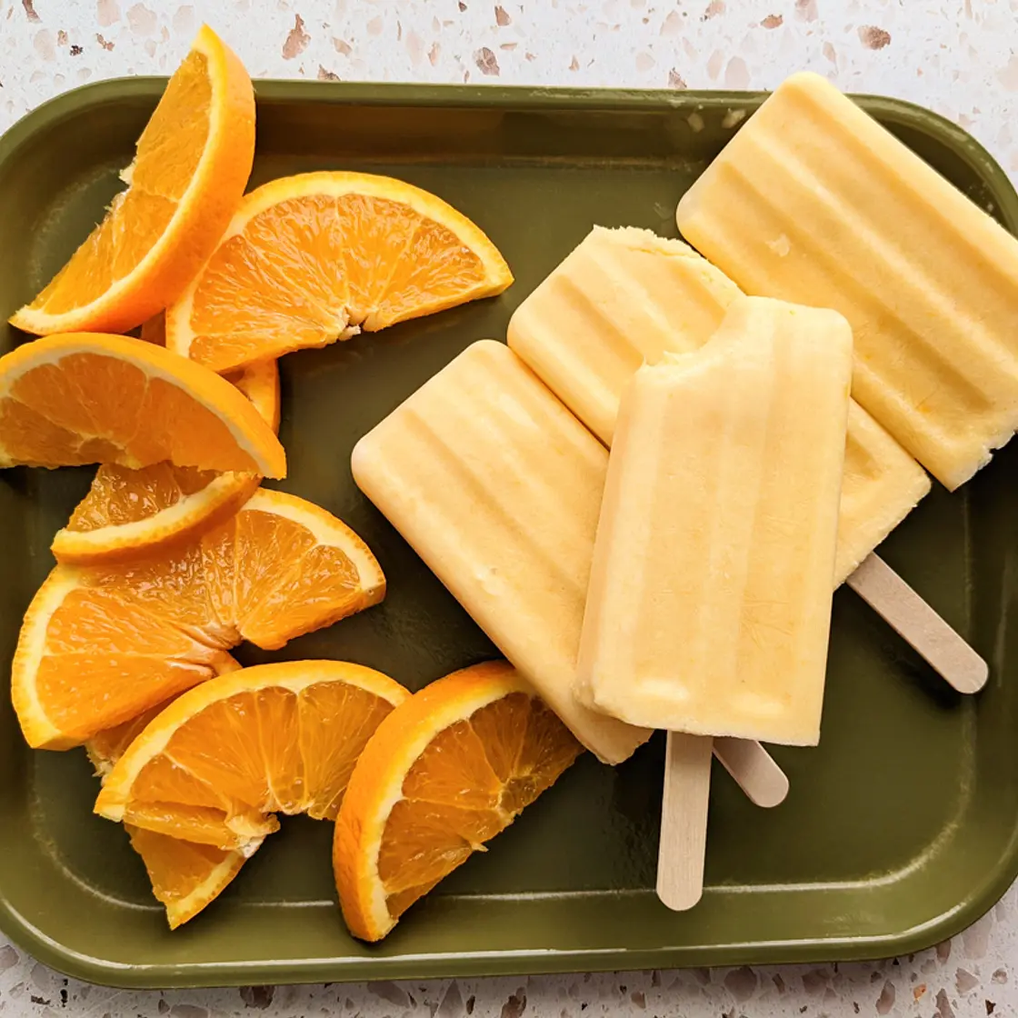 Homemade Dreamsicles
