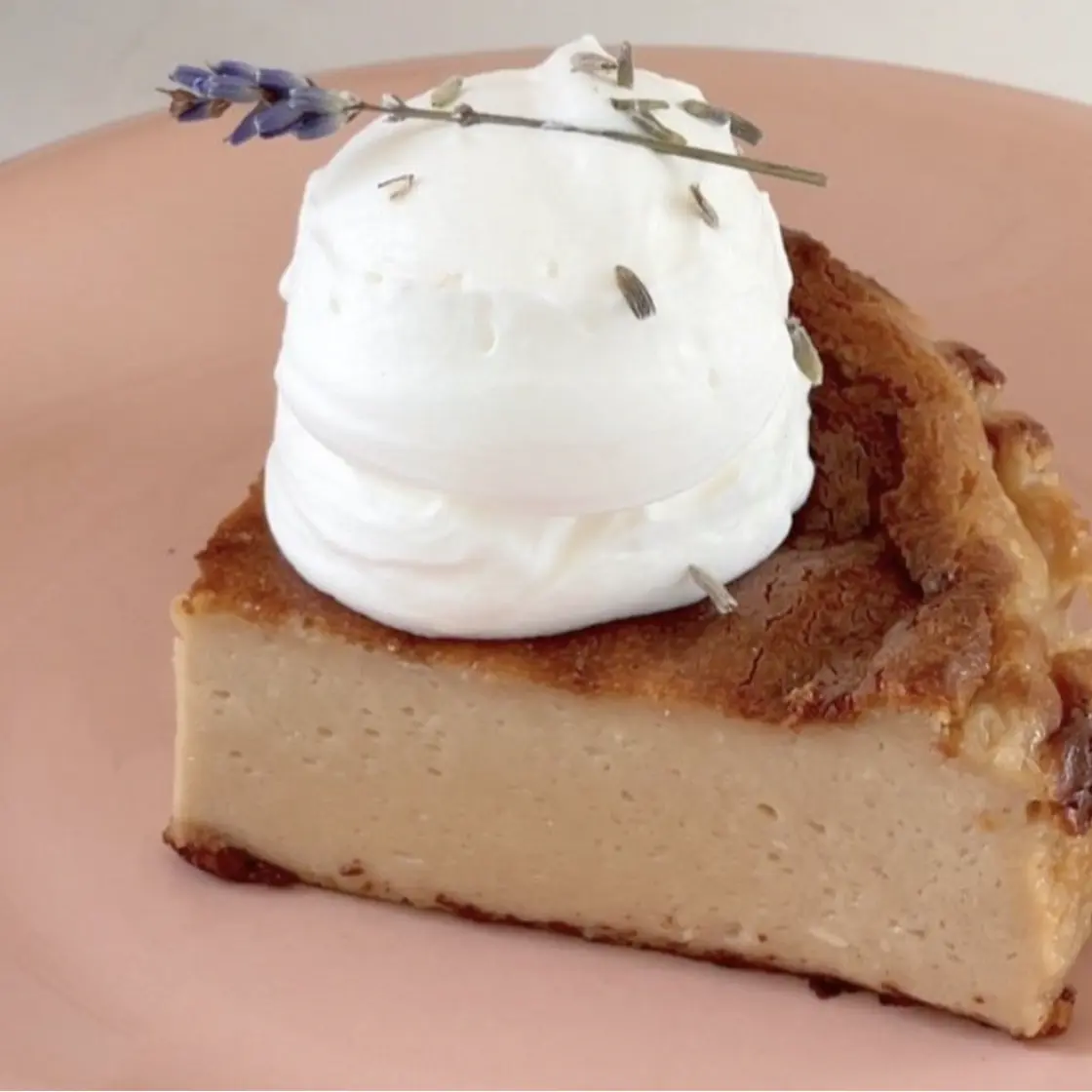Lavender Earl Grey Cheesecake