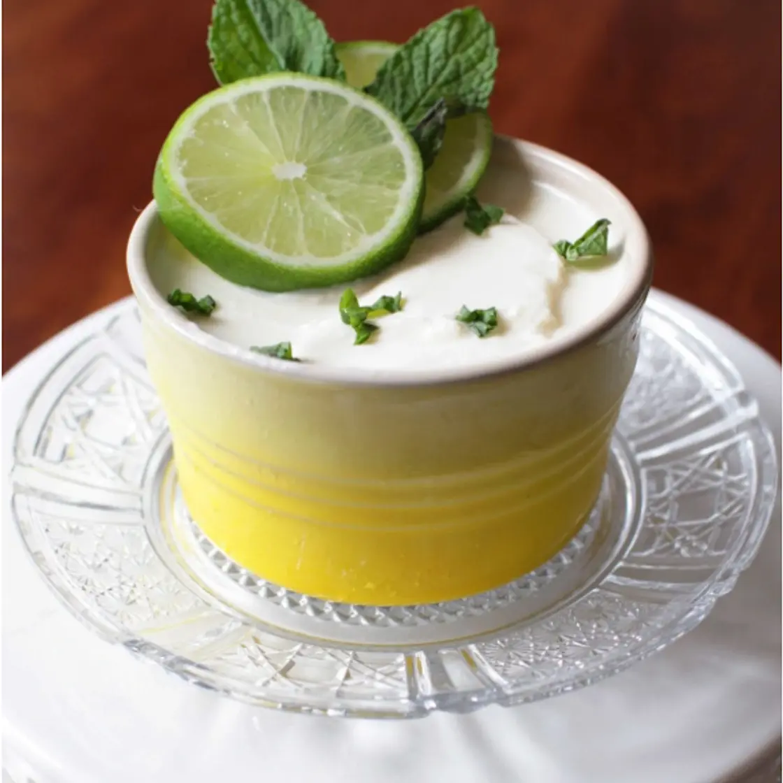Lime Posset For One