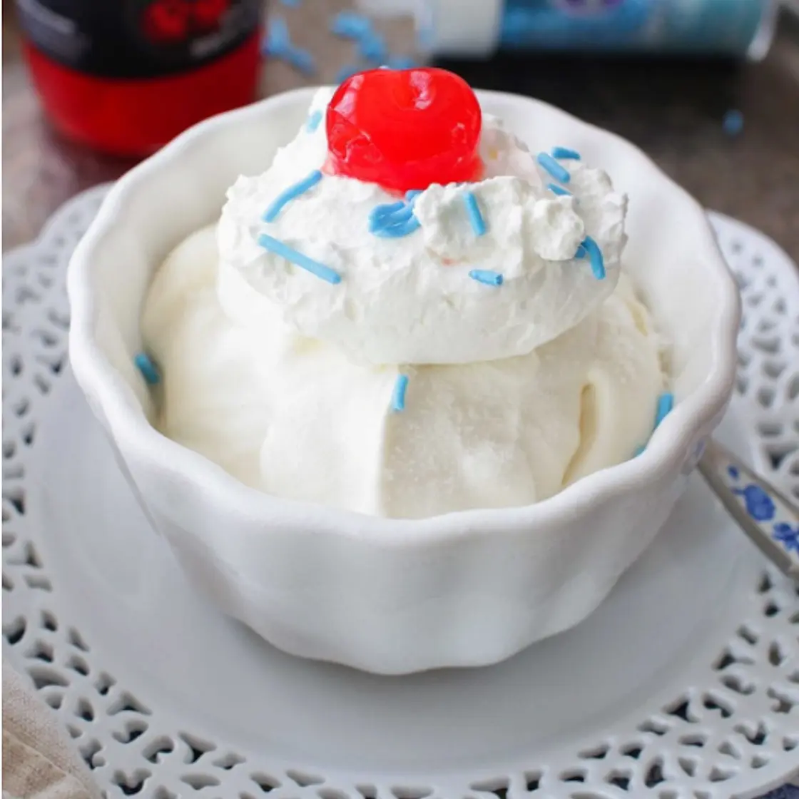 Vanilla Ice Cream For One