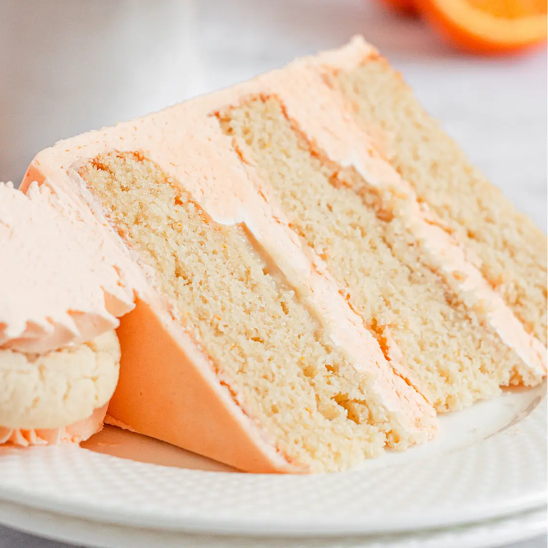 Gluten-Free Orange Creamsicle Cake (Dairy-Free)