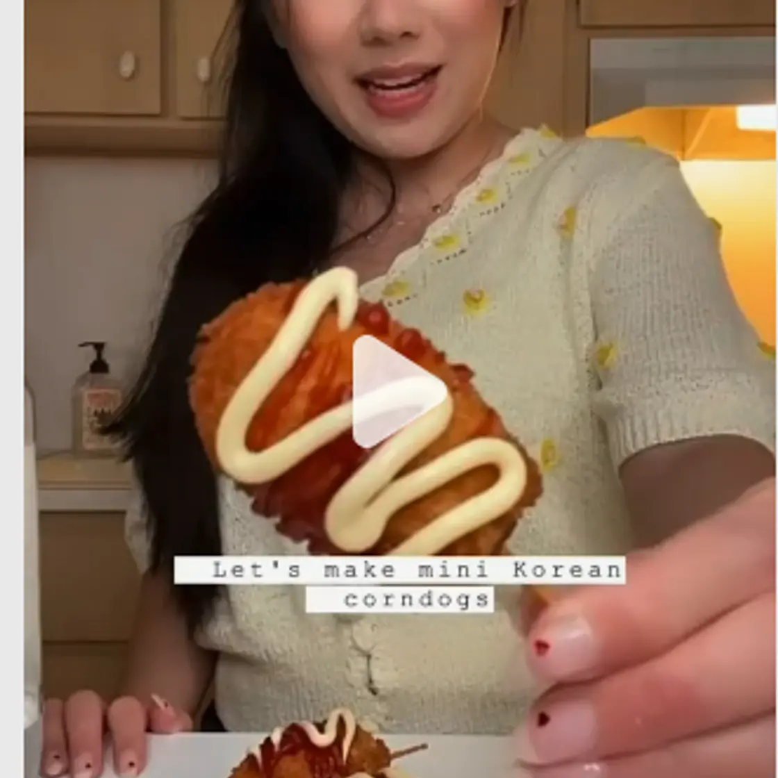 Mini Korean Corndogs