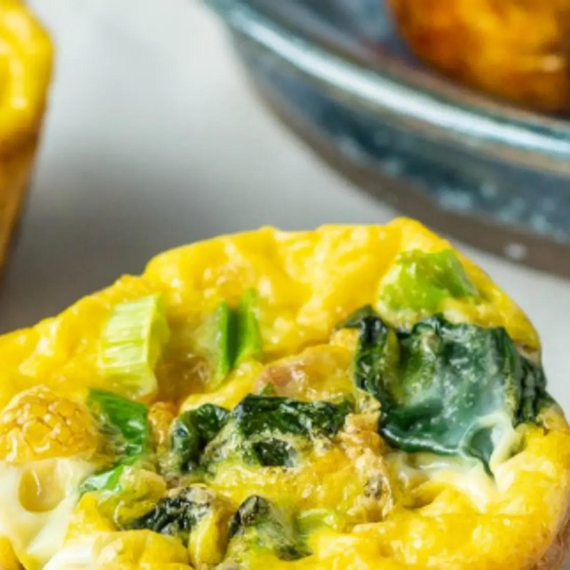 Spinach & Sausage Egg Muffins